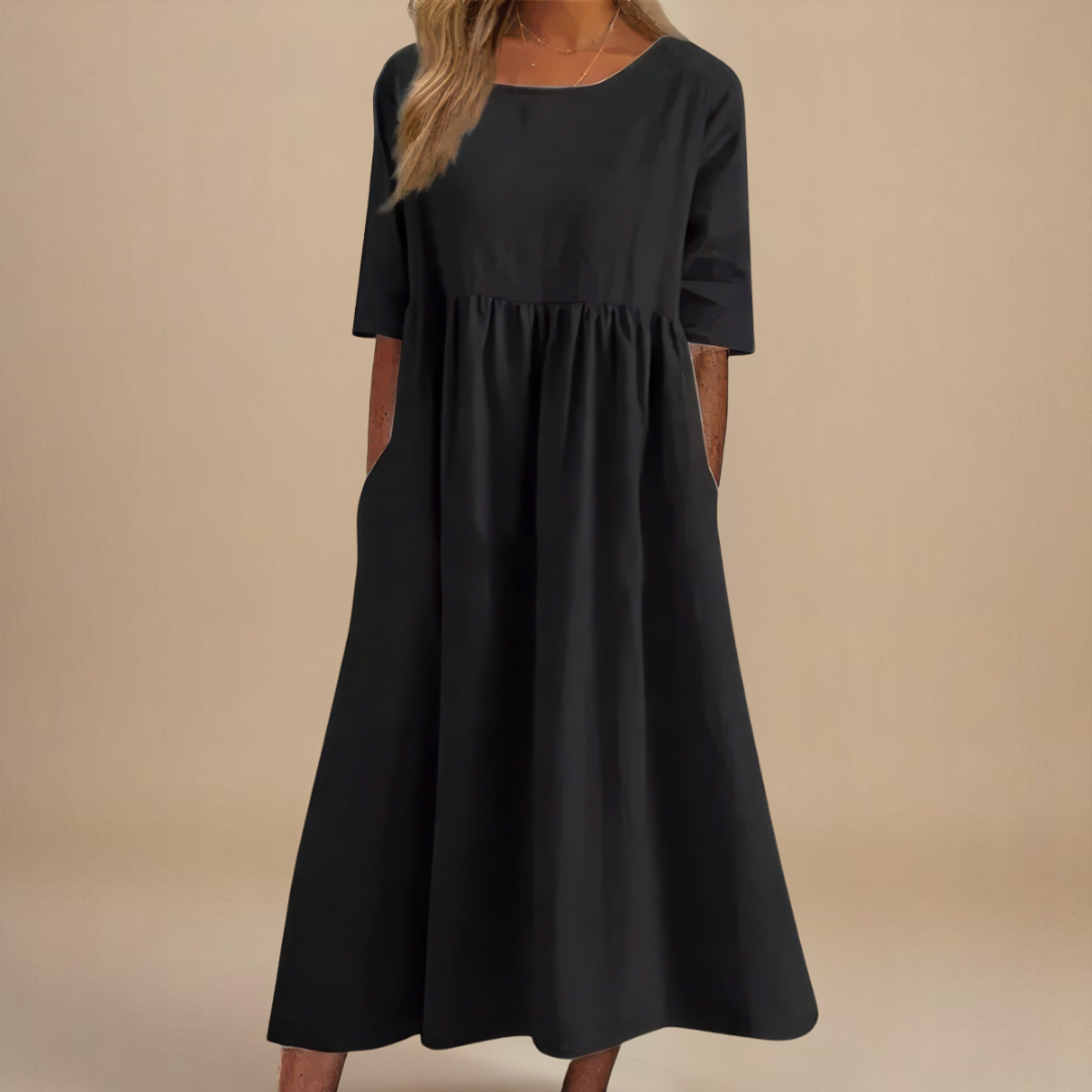 Sofia™ | Flattering Cotton Dress