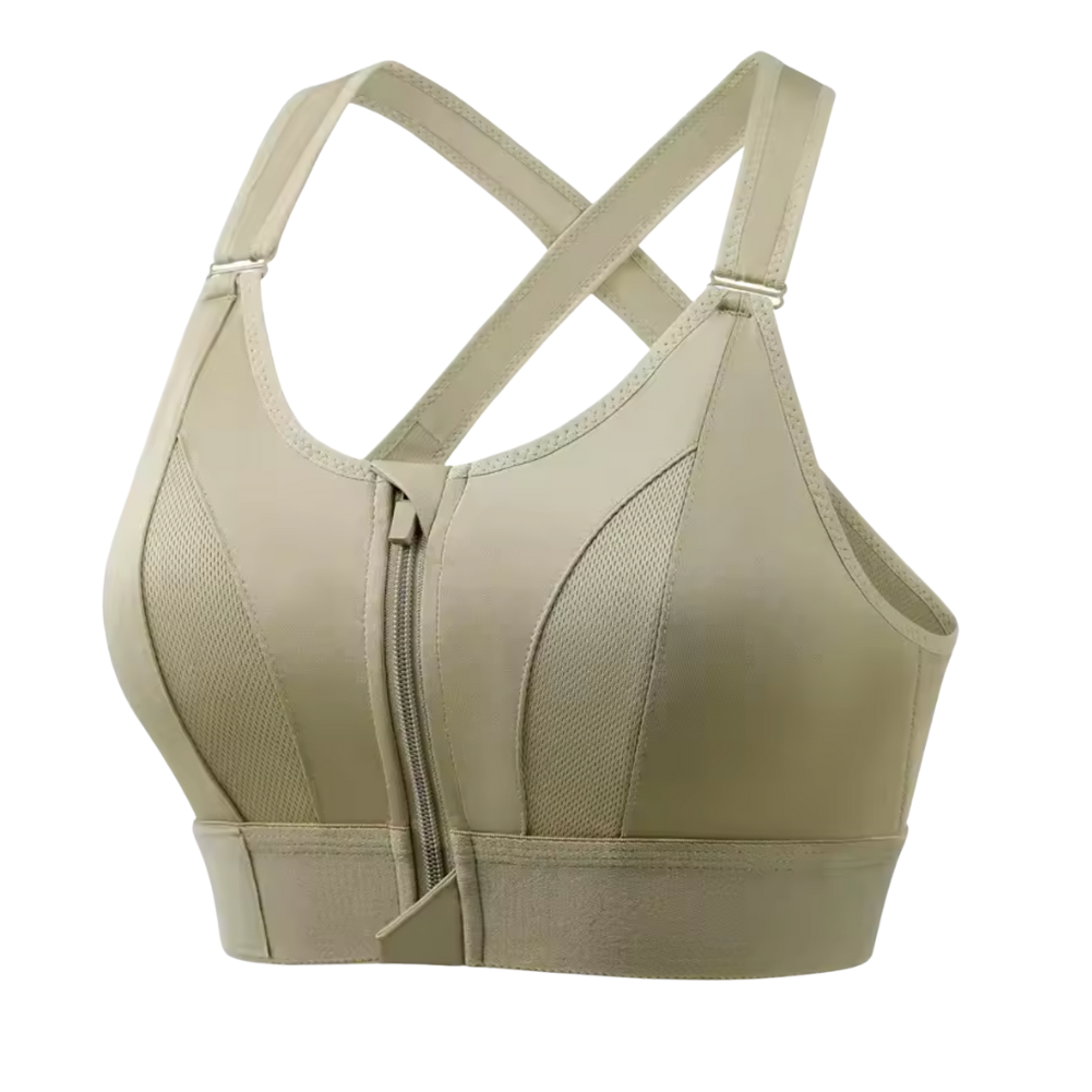 Daisy | Supportive Sports Bra with Front Closure