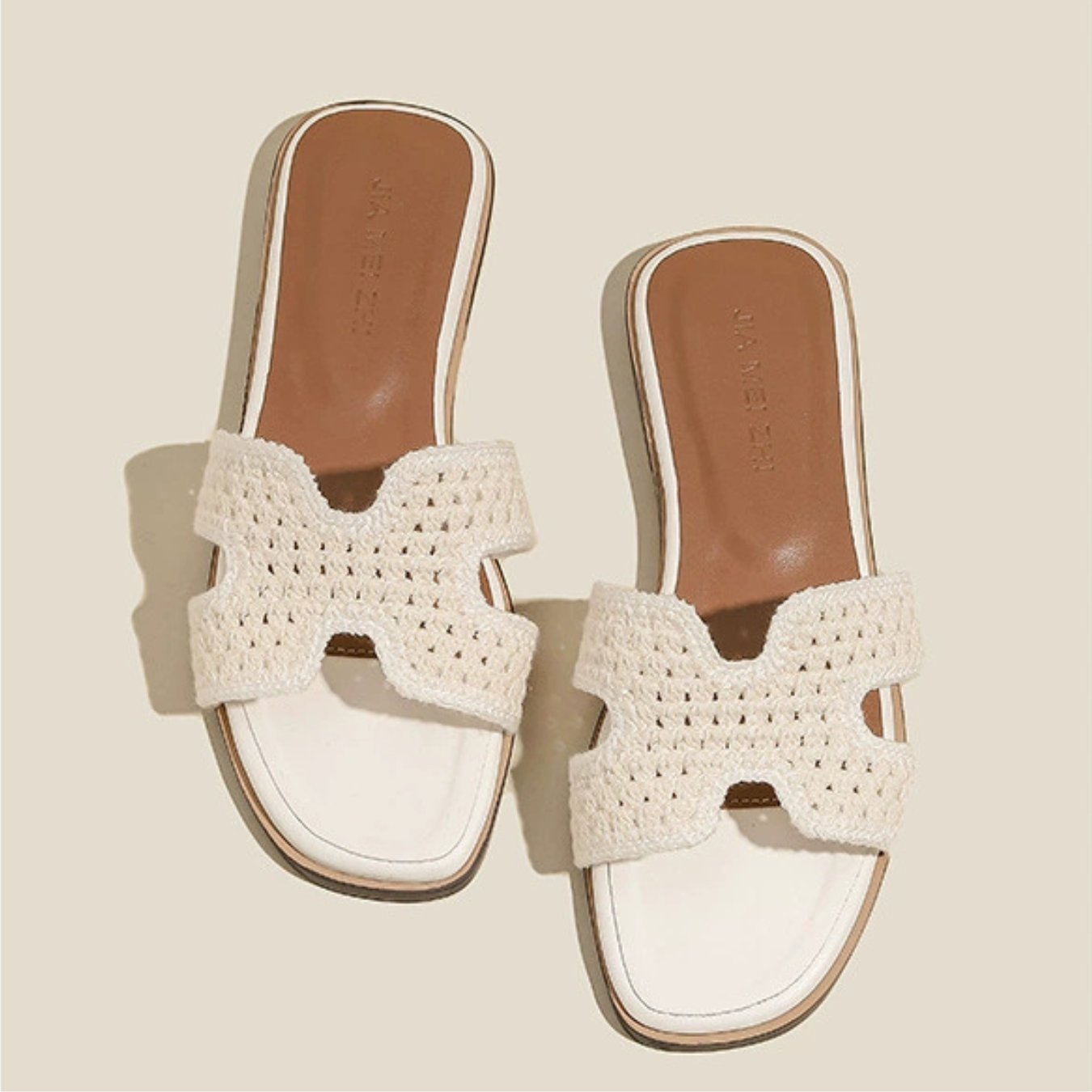 Élise Raphia™ | Elegant Sandals
