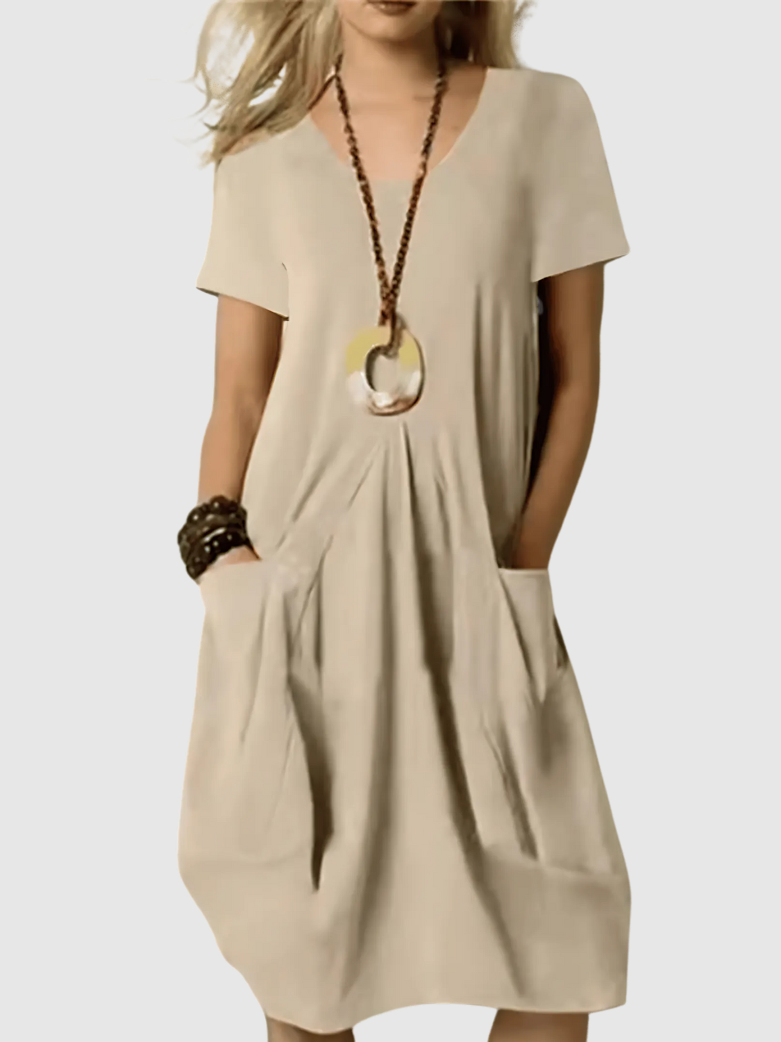 Kleid | Kurzarm mit Taschen