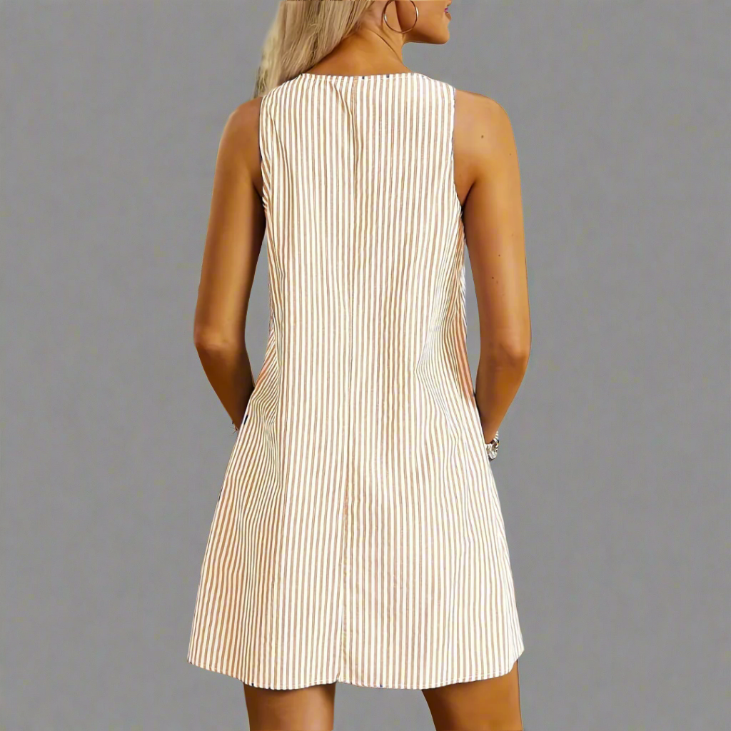 Dress | Short Striped